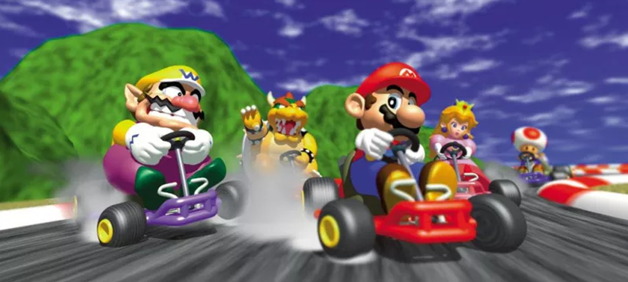 Разработчики Mario Kart 64 делали 