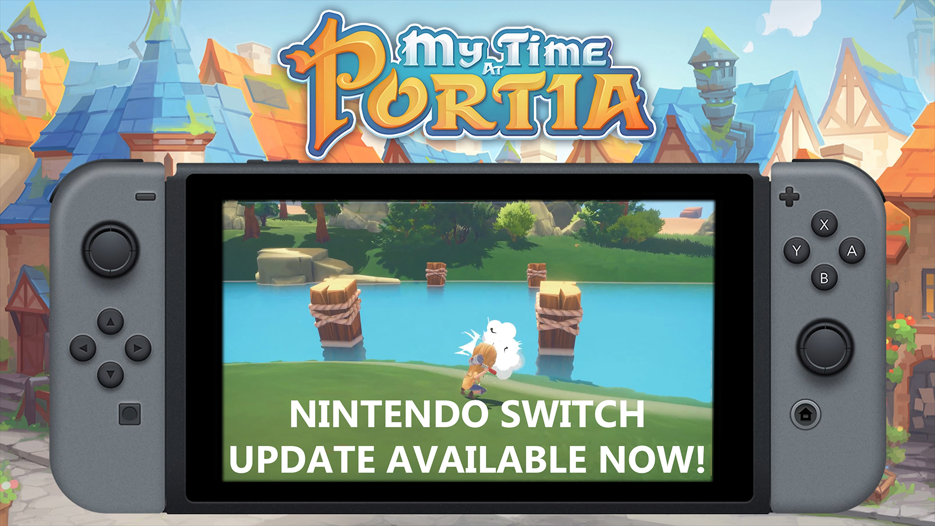 Вы сейчас просматриваете Для Switch-версии My Time at Portia вышло обновление