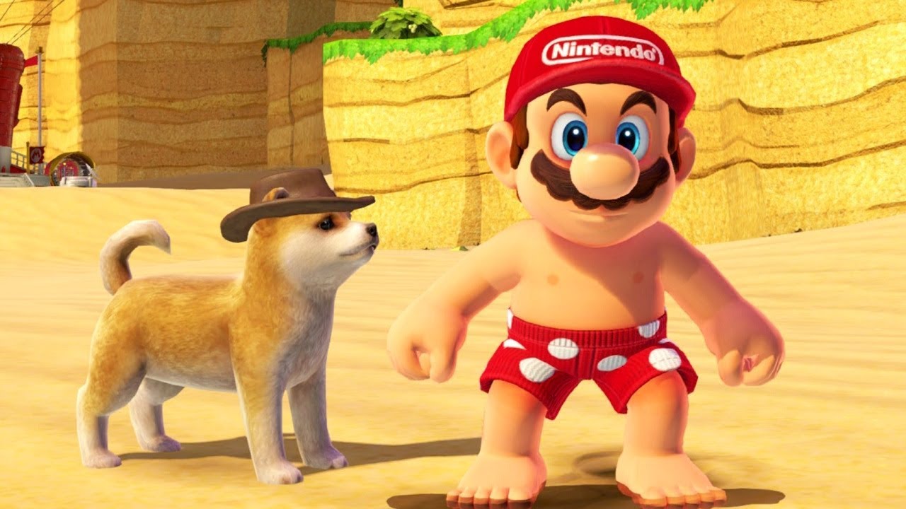 Вы сейчас просматриваете Nintendo добавила готовую модель собаки в Super Mario Odyssey