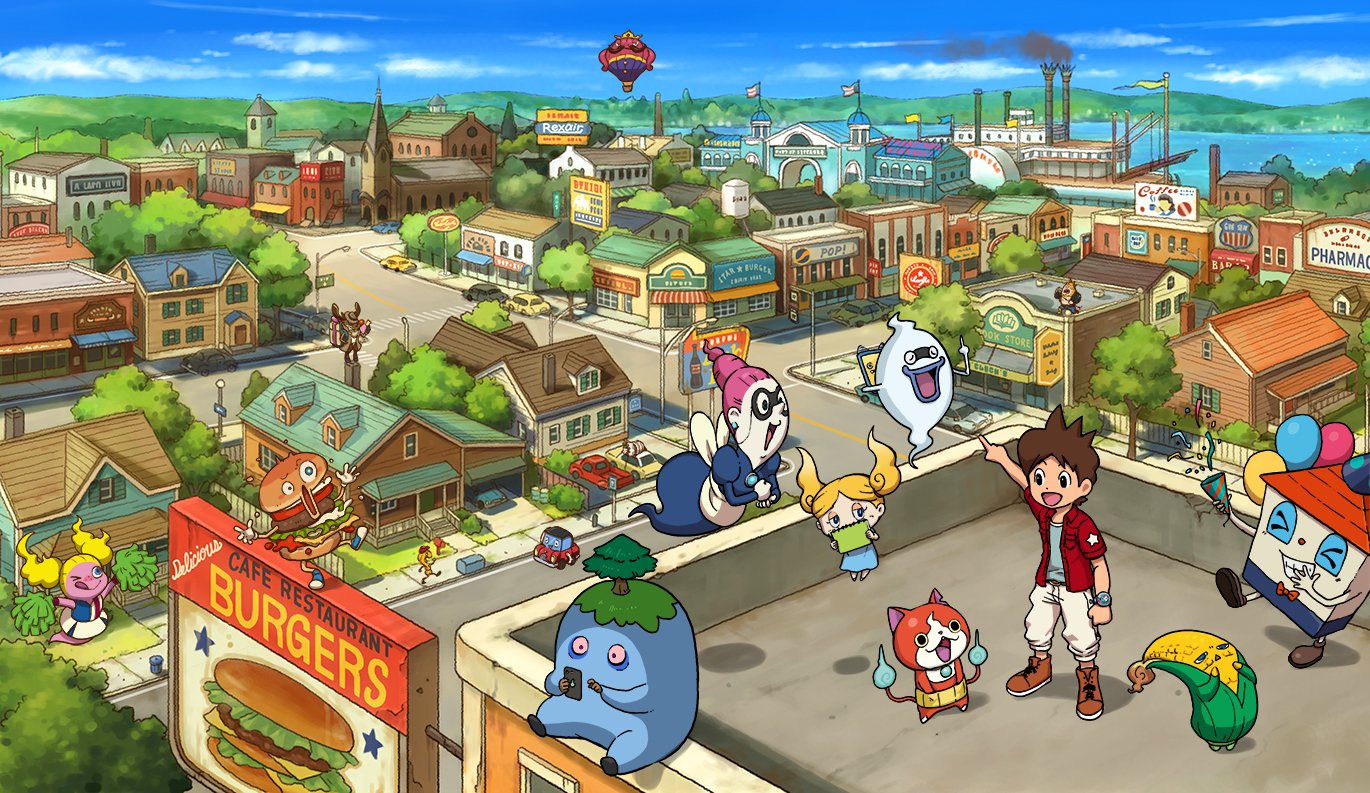 Вы сейчас просматриваете Дебютный трейлер Yo-Kai Watch 1 для Nintendo switch