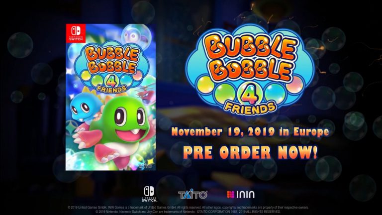 Подробнее о статье Bubble Bobble 4 Friends выйдет эксклюзивно для Switch!