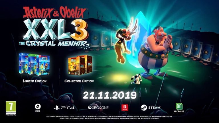 Read more about the article Asterix & Obelix XXL3: The Crystal Menhir выйдет 21 ноября
