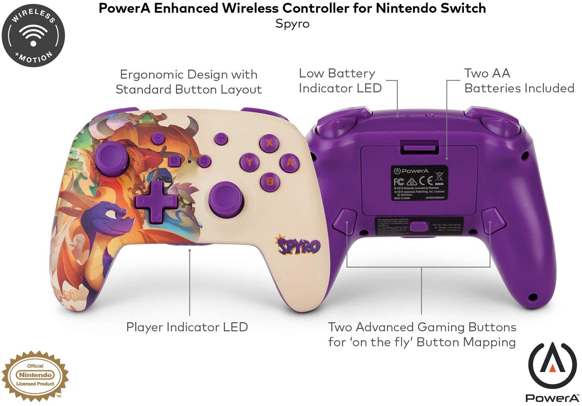 Вы сейчас просматриваете PowerA показала Pro-контроллер в стиле Spyro!