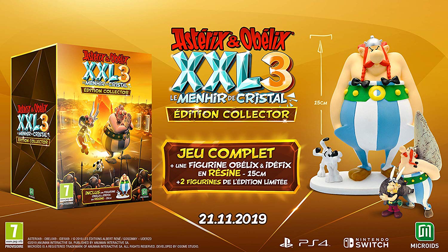 Вы сейчас просматриваете Asterix & Obelix XXL 3: The Crystal Menhir появился на Amazon