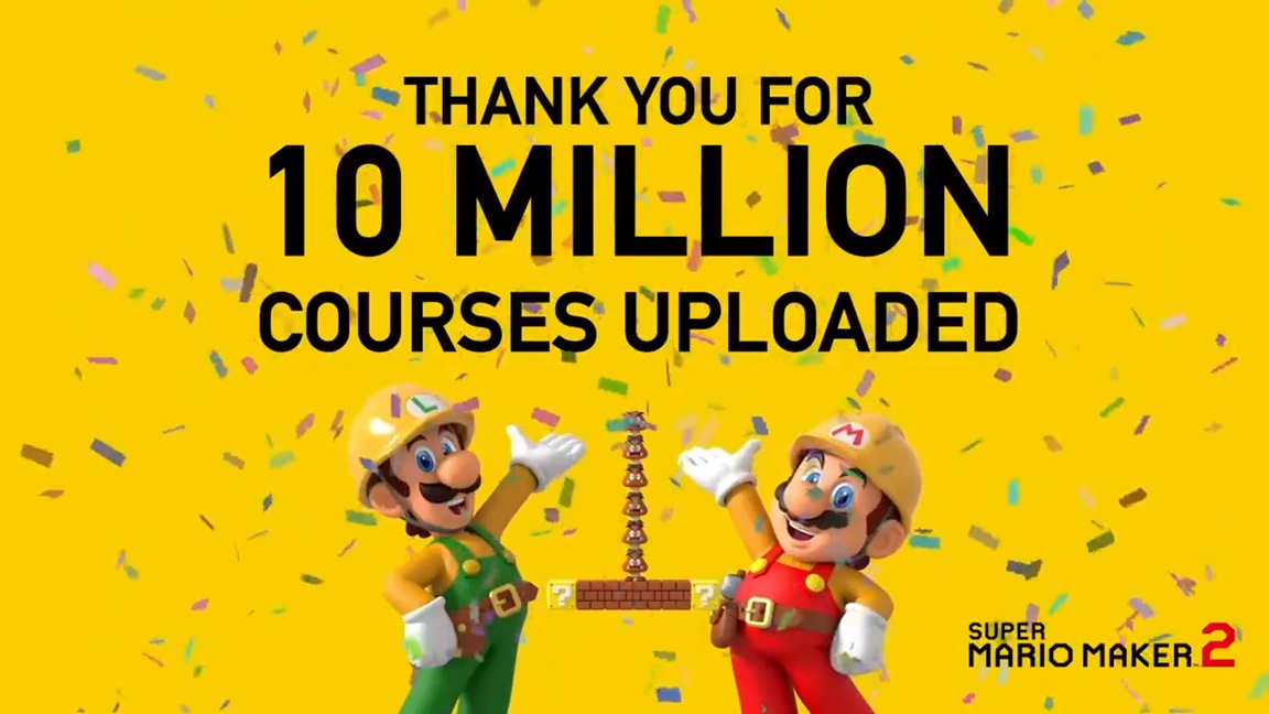 Вы сейчас просматриваете В Super Mario Maker 2 загрузили более 10 миллионов уровней!