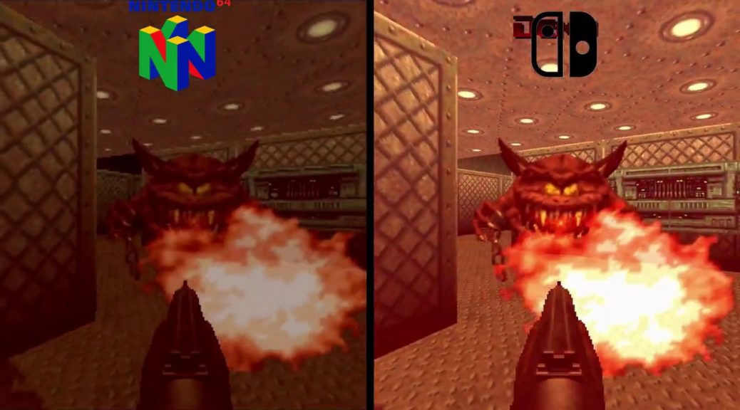 Вы сейчас просматриваете Появилось видео сравнение Switch против N64 в игре DOOM 64