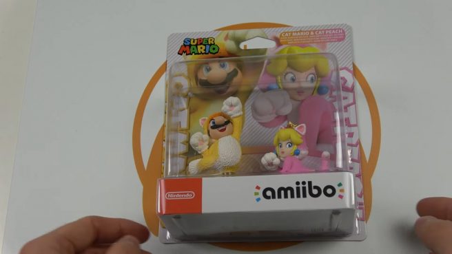 You are currently viewing Распаковка amiibo Cat Mario и Cat Peach