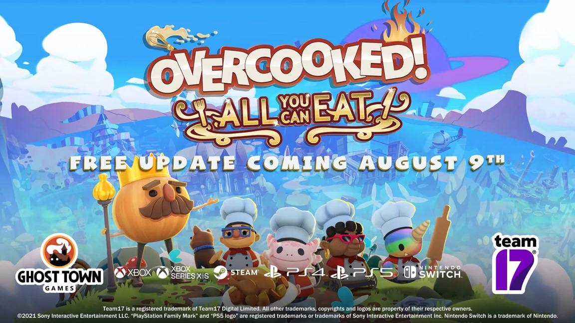 Вы сейчас просматриваете Анонсировано новое бесплатное обновление для Overcooked! All You Can Eat!