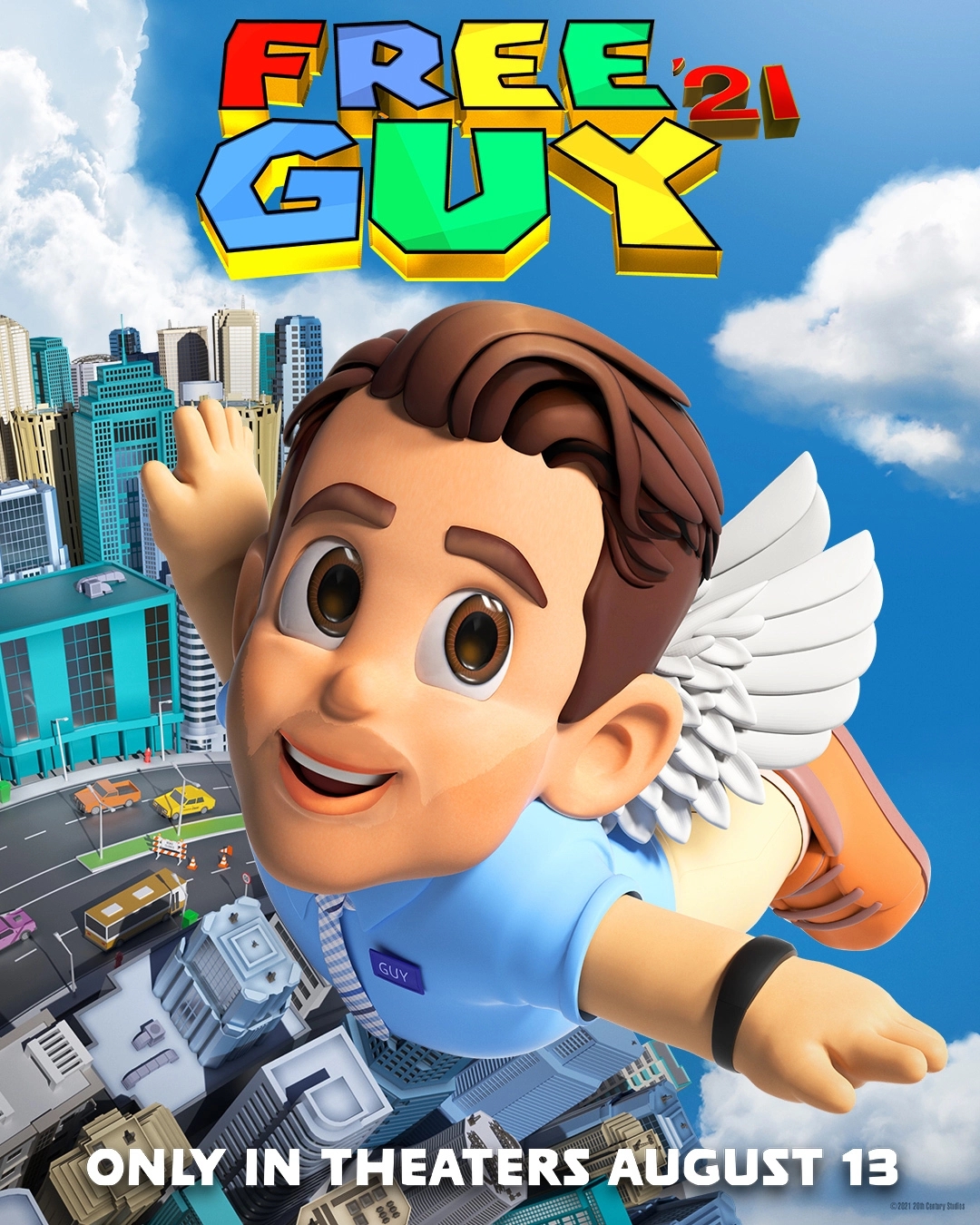 You are currently viewing Для фильма “Free Guy” сделали пародии на постеры других игр