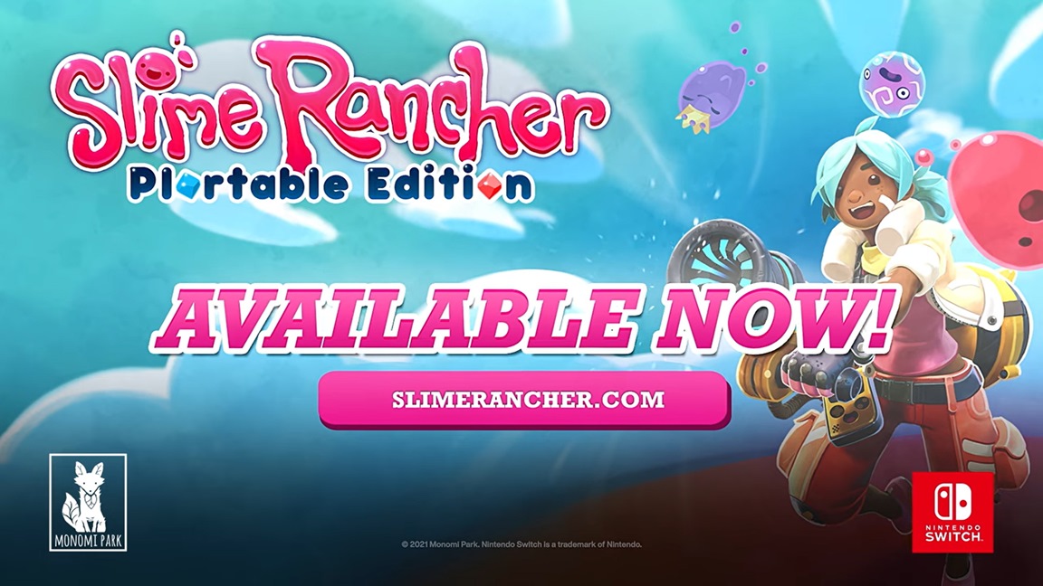 You are currently viewing Slime Rancher: Plortable Edition выйдет сегодня на Nintendo Switch