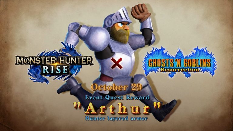 Read more about the article Sonic и Arthur [Ghosts ‘N Goblins Resurrections] появятся в Monster Hunter Rise