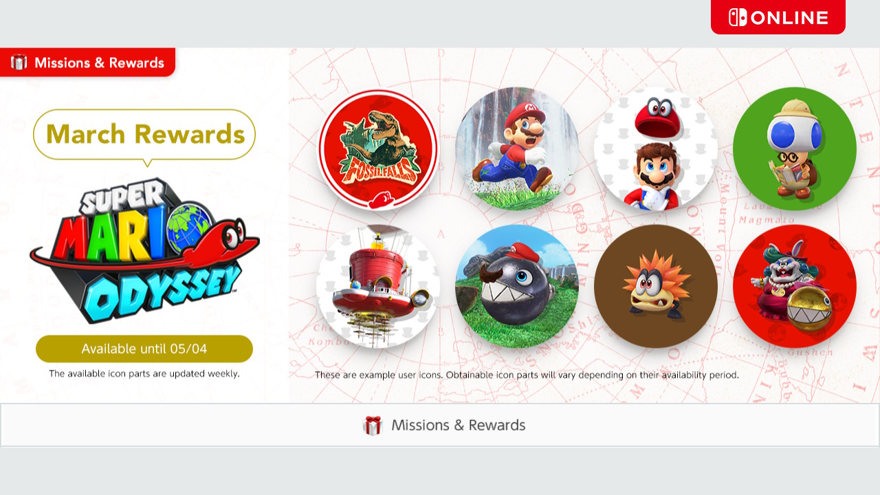 Вы сейчас просматриваете Обновление мартовских значков в Nintendo Switch Online