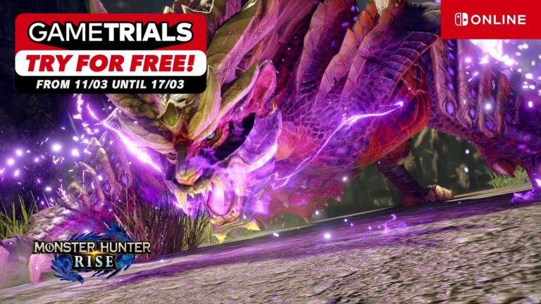 Подробнее о статье В Monster Hunter Rise можно будет сыграть бесплатно в рамках программы «Игры на пробу» с 11 по 17 марта