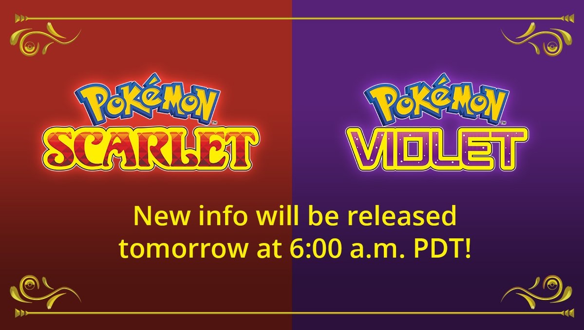 Вы сейчас просматриваете Новый трейлер Pokemon Scarlet/Violet покажут 1 июня