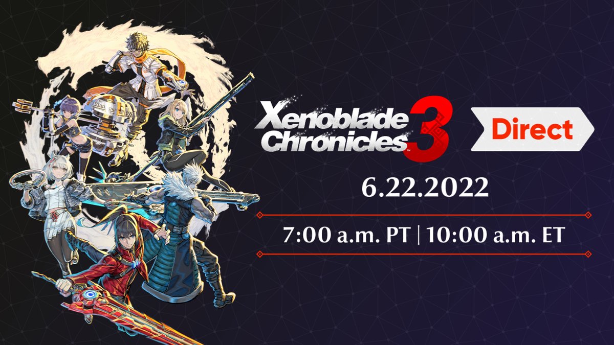 Вы сейчас просматриваете Xenoblade Chronicles 3 Nintendo Direct пройдёт 22 июня