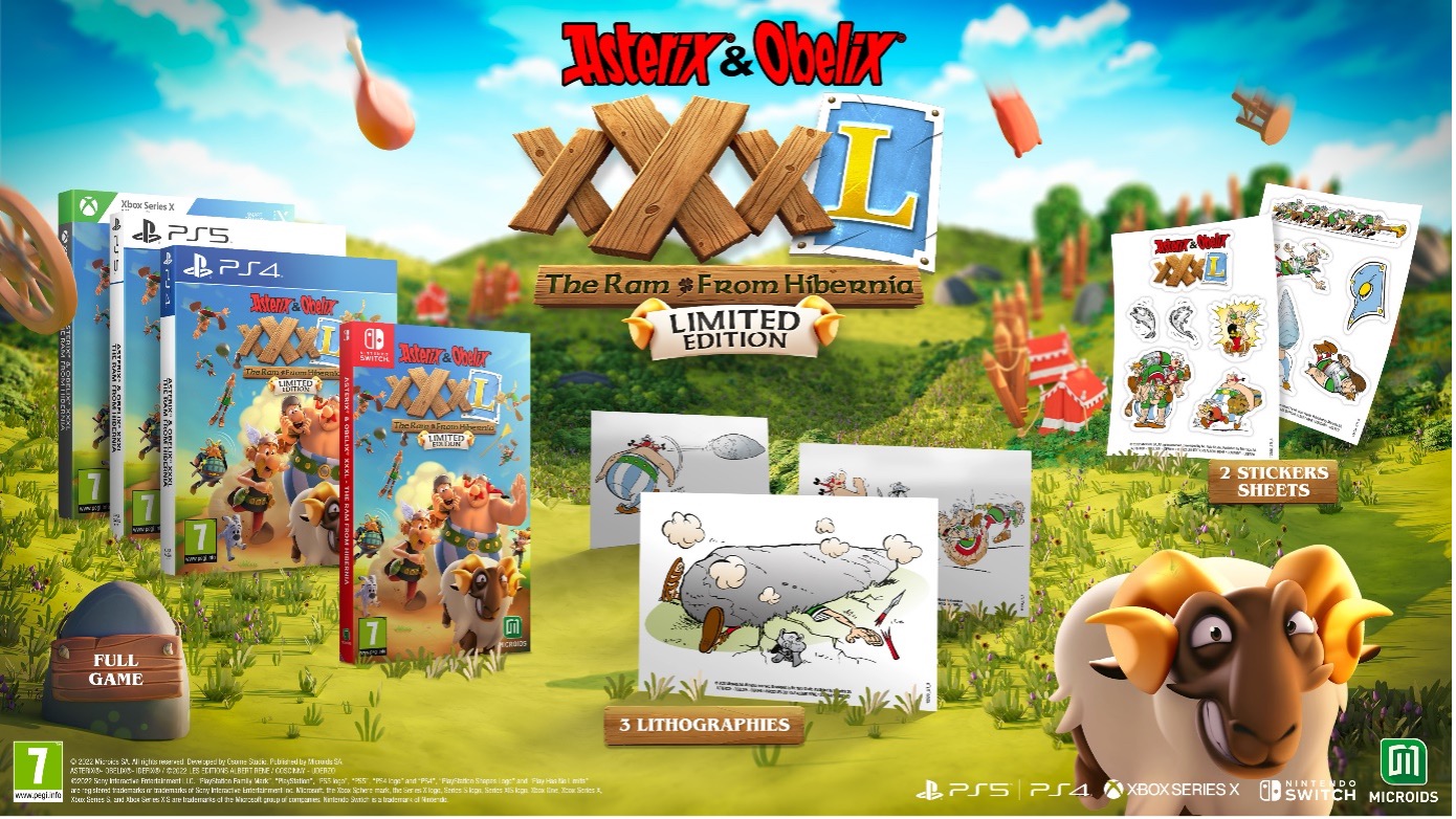 You are currently viewing Asterix & Obelix XXXL: The Ram From Hibernia выйдет на Switch 13 октября