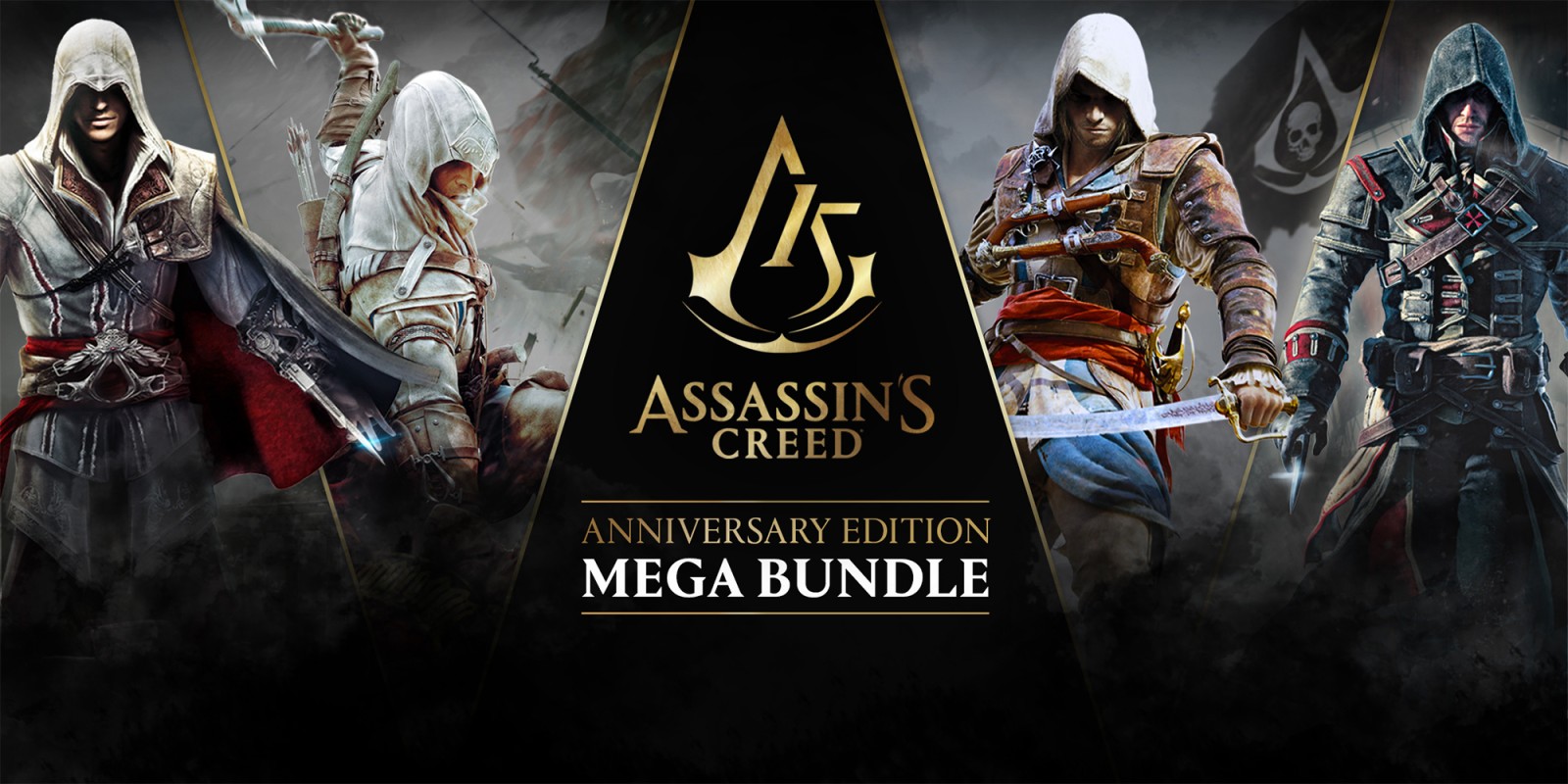 Вы сейчас просматриваете В eShop появился набор Assassin’s Creed Anniversary Edition Mega Bundle